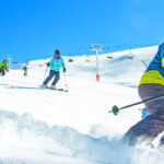 iran tehran ski tochal slope